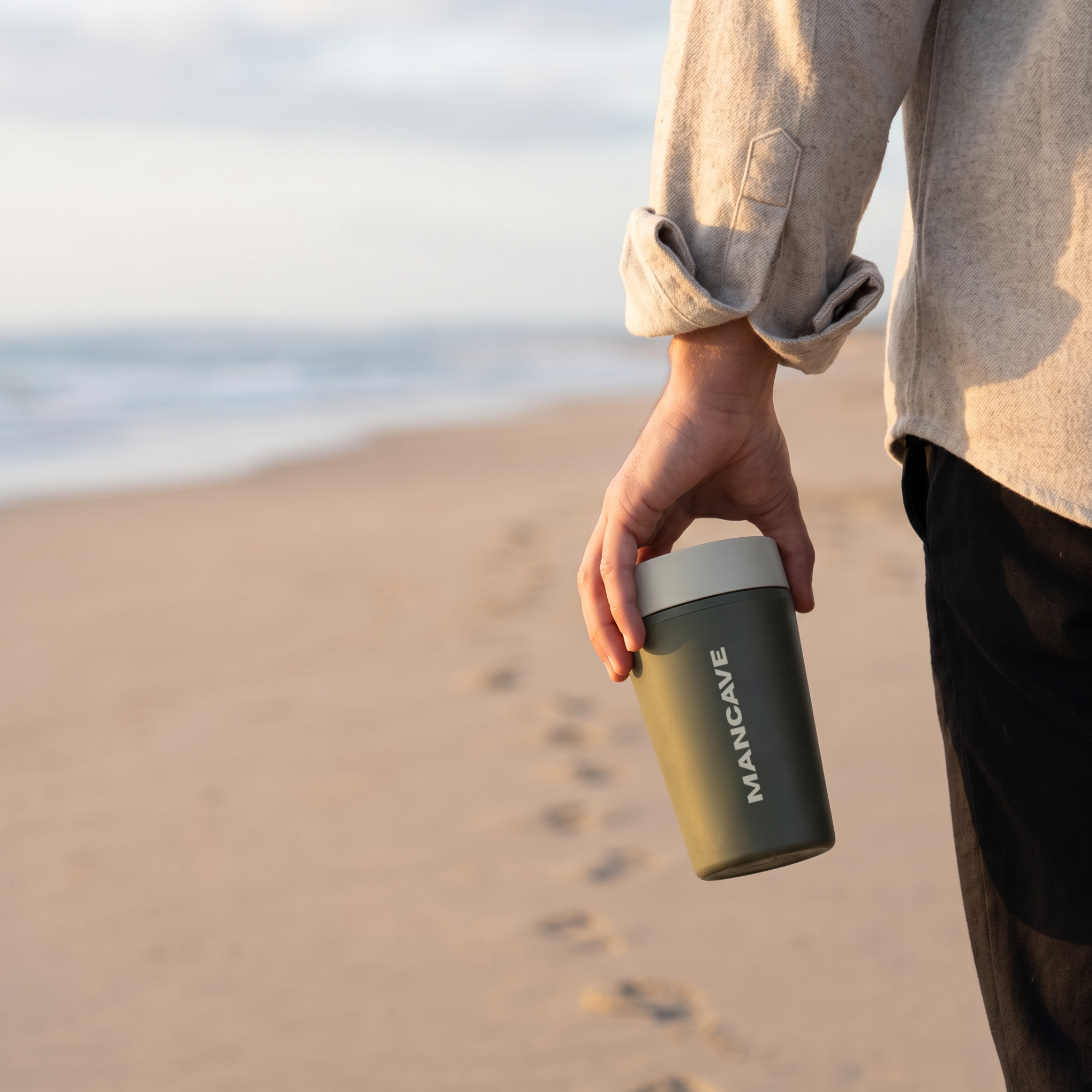Circular Co X ManCave Travel Mug